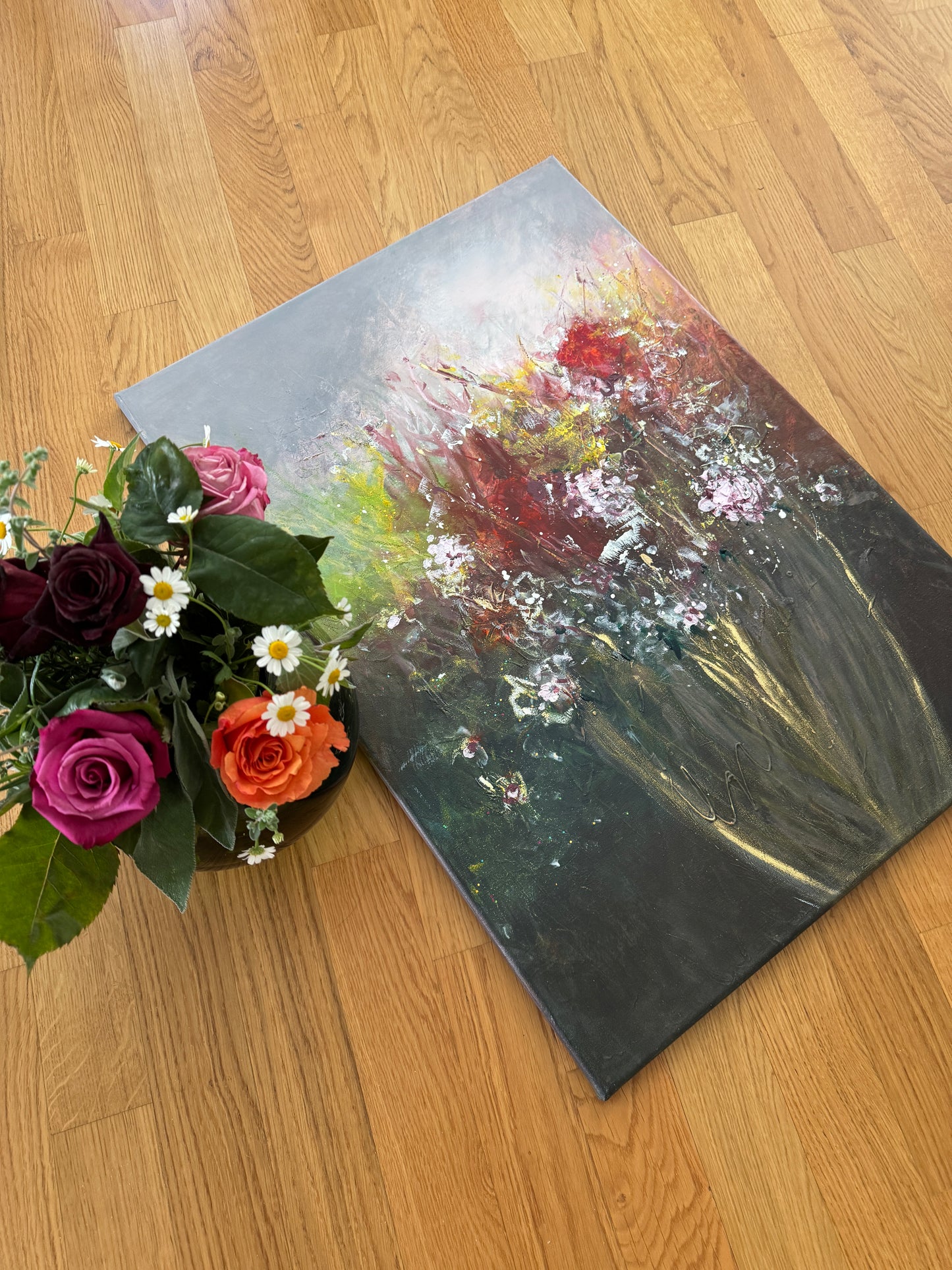 Florale Erinnerung - Gemälde Nr. 621