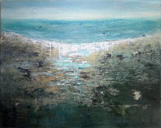 Lagune der Stille - Gemälde Nr. 625 / zur Zeit in einer Ausstellung