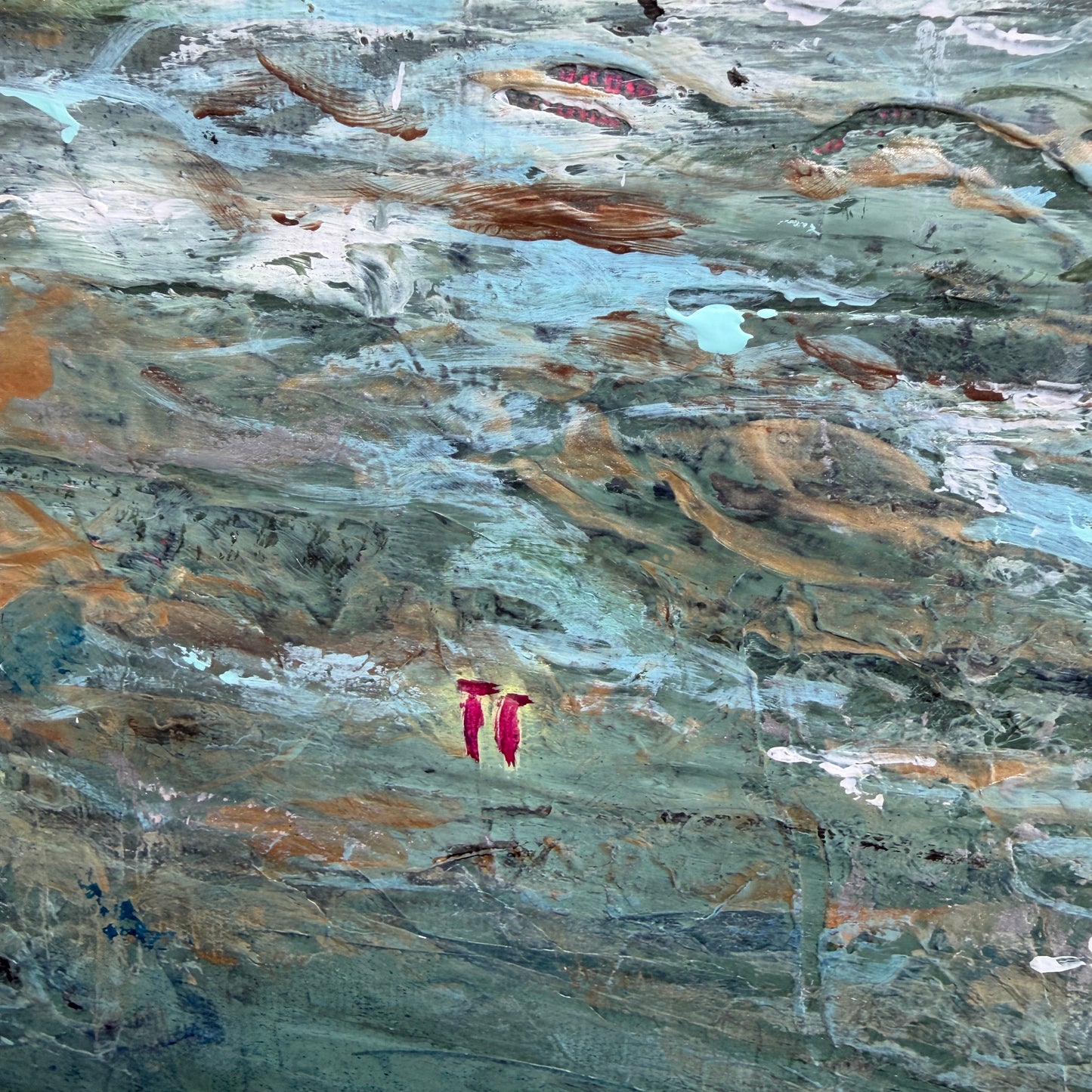 Lagune der Stille - Gemälde Nr. 625 / zur Zeit in einer Ausstellung
