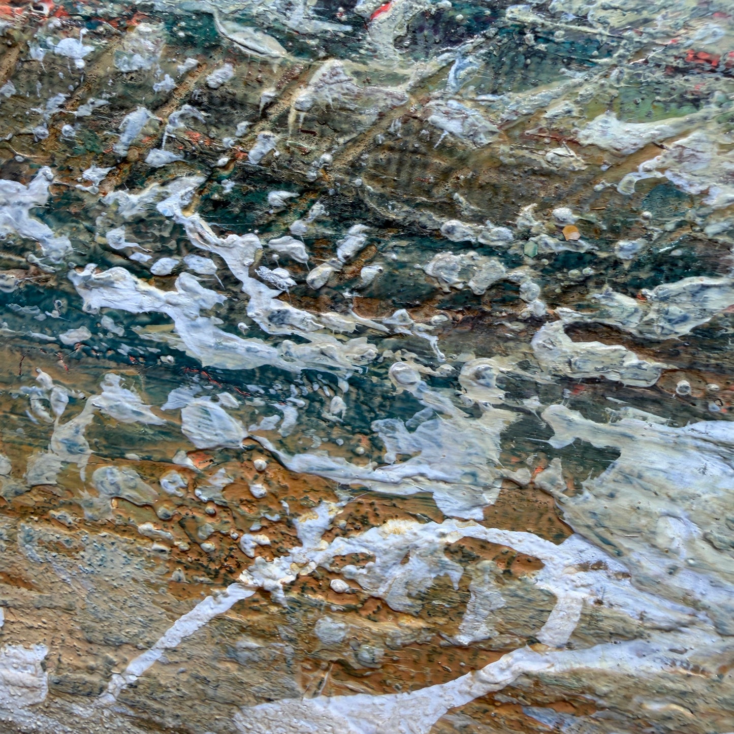 Verlorenes Terrain - Gemälde Nr. 626 / zur Zeit in einer Aussstellung