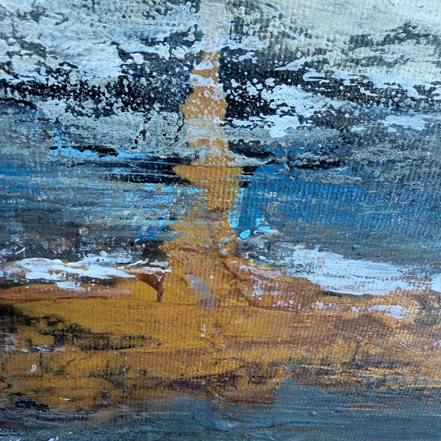 Verlorenes Terrain - Gemälde Nr. 626 / zur Zeit in einer Aussstellung