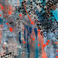 Orange Dots - Gemälde Nr. 143